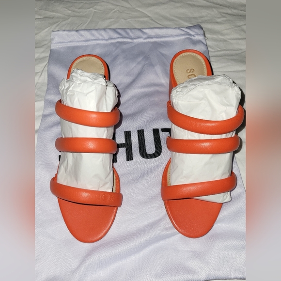 SCHUTZ Shoes - SCHUTZ Orange Women's Sandals*